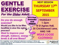 Gentle exercise for the older adult