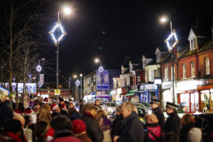 Cricklewood Christmas Lights Switch On - 20th November 2015.