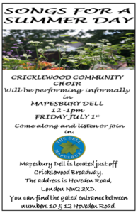 Cricklewood Community Choir